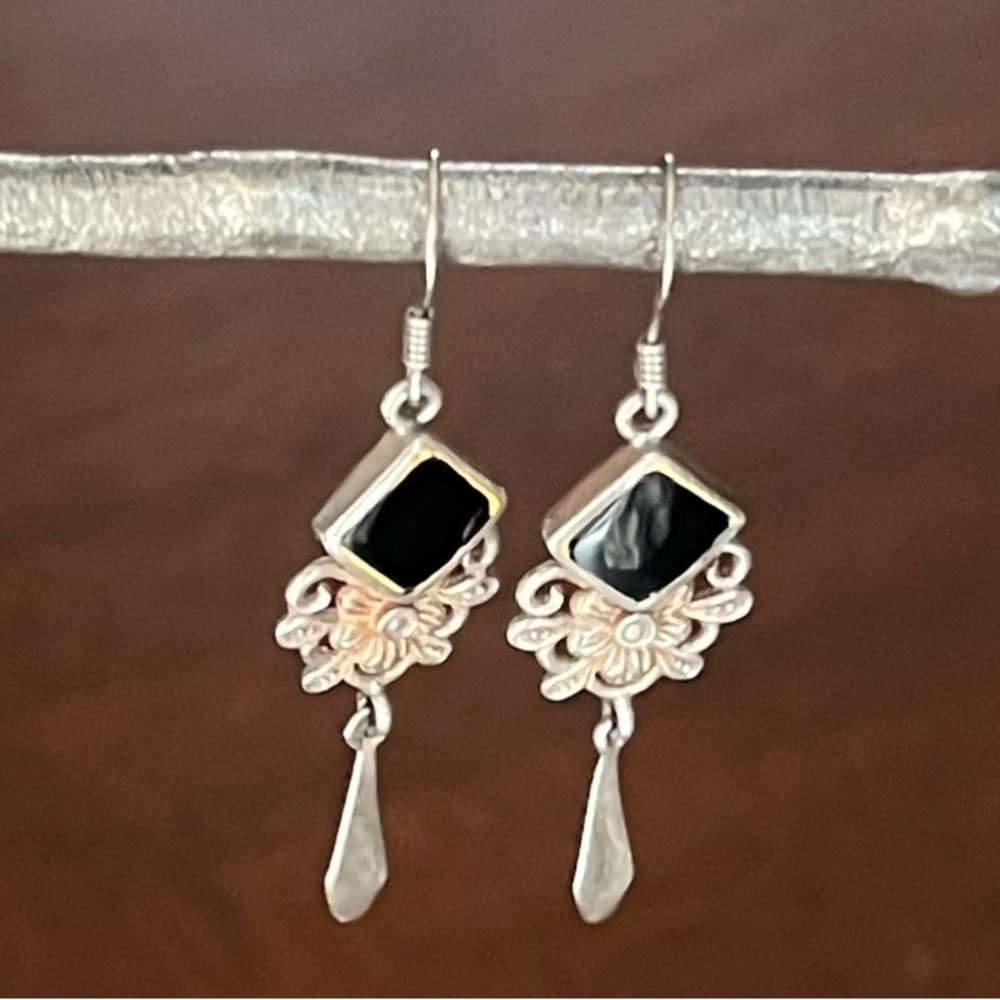 Sterling Silver Dangle Earrings